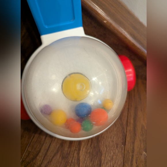 Fisher Price Blue Push Popper Toy - Picture 2 of 8